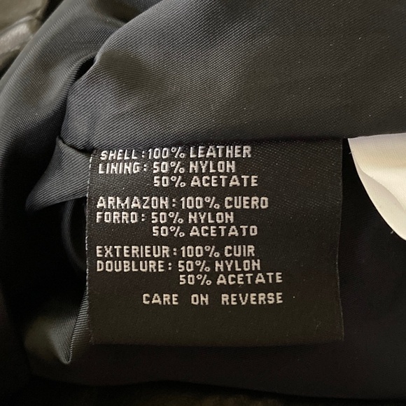 Siena Studio Leather Zip Front Jacket/Pockets/Black/Size Large/NEW!!! - Picture 5 of 6